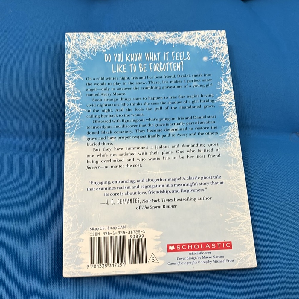 The Forgotten Girl By India Hill Brown Soft Cover Supernatural Ghost Story NWOTS - Picture 2 of 10